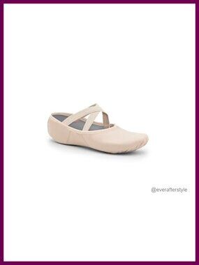 Capezio Leather Juliet Ballet Shoe Split Sole Dance Flat